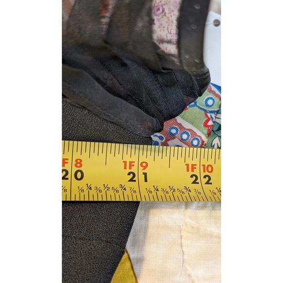 Talbots NWT Maxi Length Black Formal Dress With Sheer Short Sleeves Womens Sz 16 - Picture 12 of 16